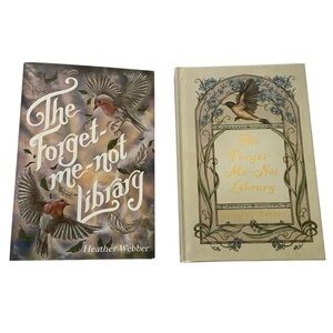 Owlcrate Forget Me Not Library Pen Signed DigiEdges Ribbon Bookmark New